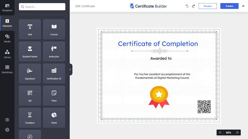 How To Use Tutor Lms Certificate Builder To Make Certificate How To Use Tutor Lms Certificate Builder To Make Certificate